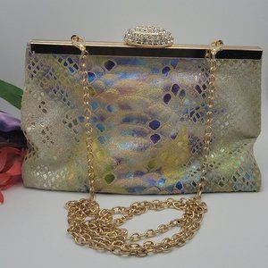 Handmade Colorful Snakeskin Purse